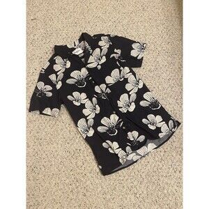 Goodfellow & Co Men's Floral Print Polo Shirt Blue, Size S